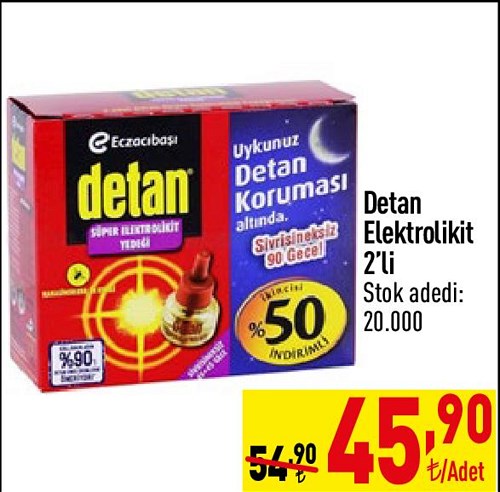 Detan Elektrolikit 2'li image