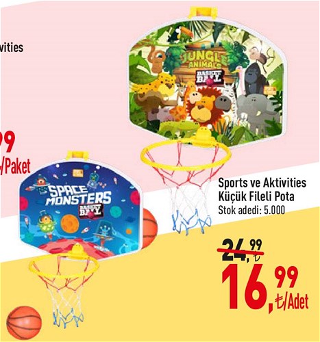 Sports ve Activities Küçük Fileli Pota image