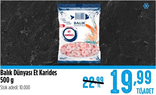 Balık Dünyası Et Karides 500 g image