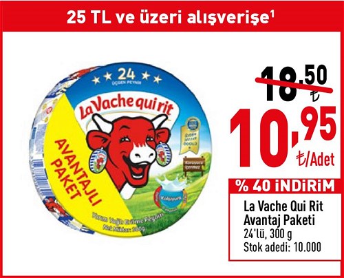 La Vache Qui Rit Avantaj Paketi 24'lü 300 g image