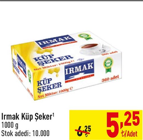 Irmak Küp Şeker 1000 g image