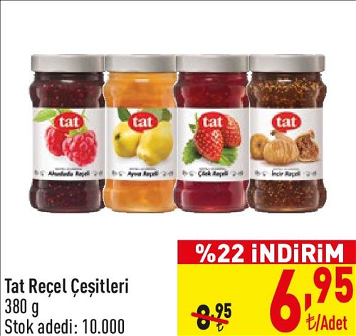 Tat Reçel Çeşitleri 380 g image