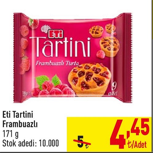 Eti Tartini Frambuazlı 171 g image