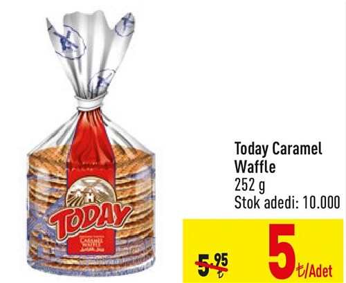 Today Caramel Waffle 252 g image