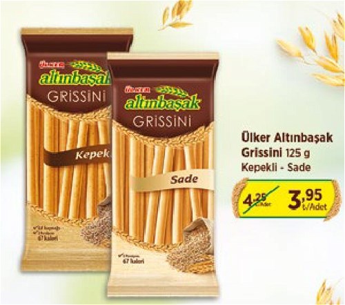 Ülker Altınbaşak Grissini 125 g image