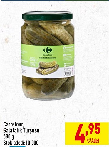 Carrefour Salatalık Turşusu 680 g image