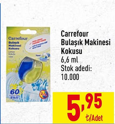 Carrefour Bulaşık Makinesi Kokusu 6,6 ml image