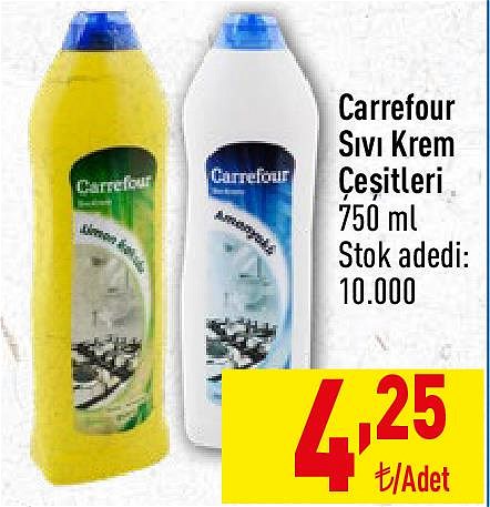 Carrefour Sıvı Krem Çeşitleri 750 ml image