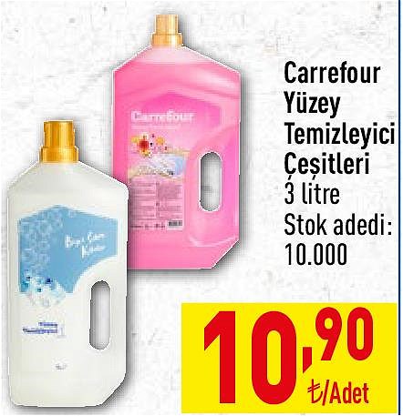 Carrefour Yüzey Temizleyici Çeşitleri 3 l image