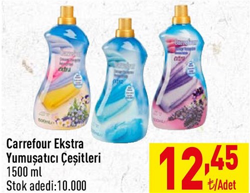 Carrefour Ekstra Yumuşatıcı Çeşitleri 1500 ml image