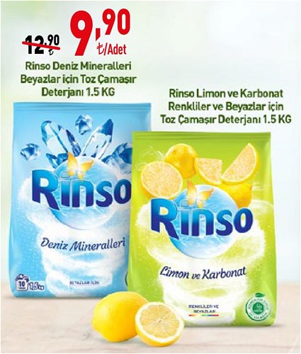 Rinso Toz Çamaşır Deterjanı 1,5 kg Çeşitleri image