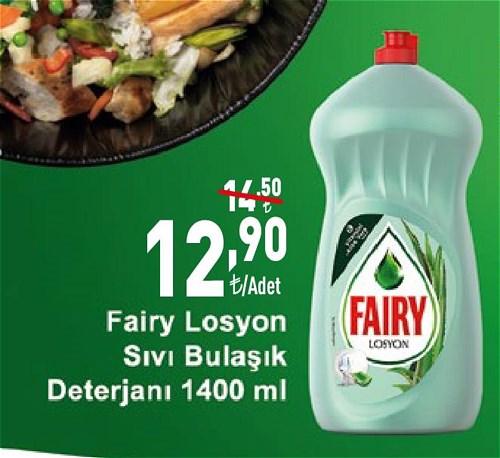 Fairy Losyon Sıvı Bulaşık Deterjanı 1400 ml image