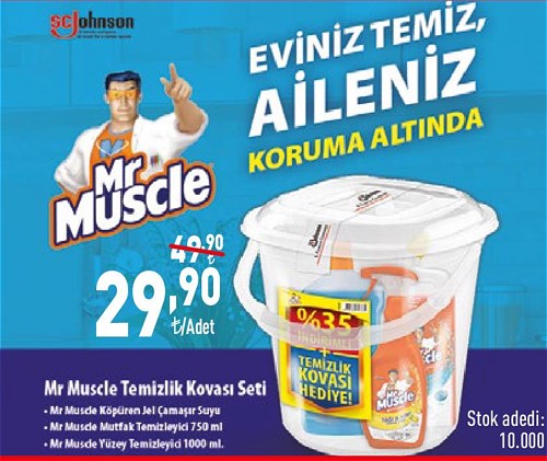 Mr. Muscle Temizlik Kovası Seti image