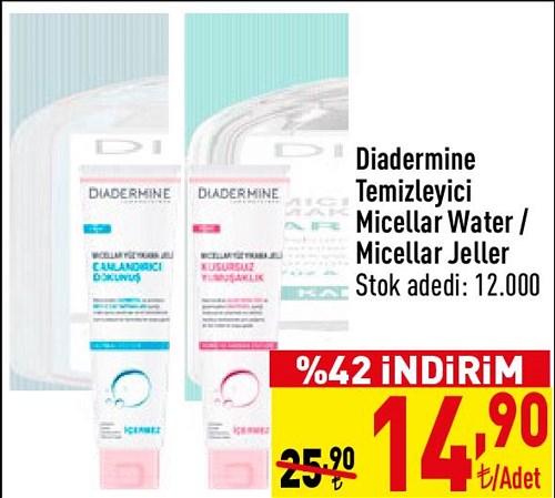 Diadermine Temizleyici Micellar Water/Micellar Jeller image