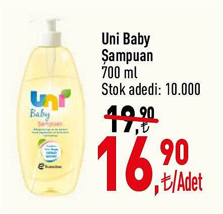 Uni Baby Şampuan 700 ml image