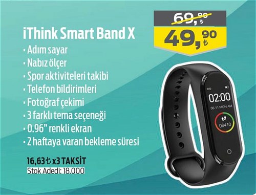 iThink Smart Band X image