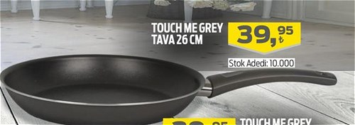 Touch Me Grey Tava 26 cm image