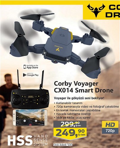 Corby Voyager CX014 Smart Drone image