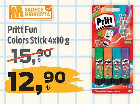 Pritt Fun Colors Stick 4x10 g image