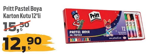 Pritt Pastel Boya Karton Kutu 12'li image