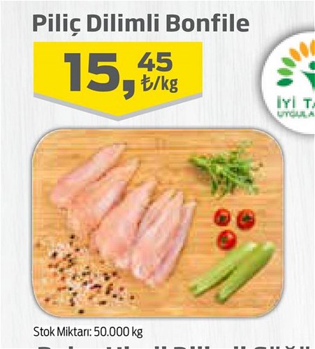 Piliç Dilimli Bonfile kg image