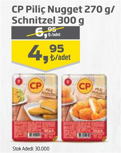 Cp Piliç Nugget 270 g/Schnitzel 300 g image