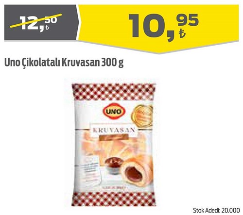 Uno Çikolatalı Kruvasan 300 g image