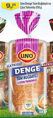 Uno Denge Tam Buğdaylı Çiya Tohumlu 350 g image