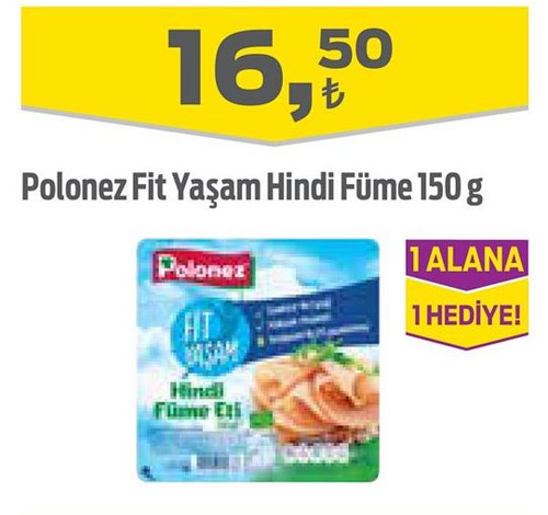 Polonez Fit Yaşam Hindi Füme 150 g image