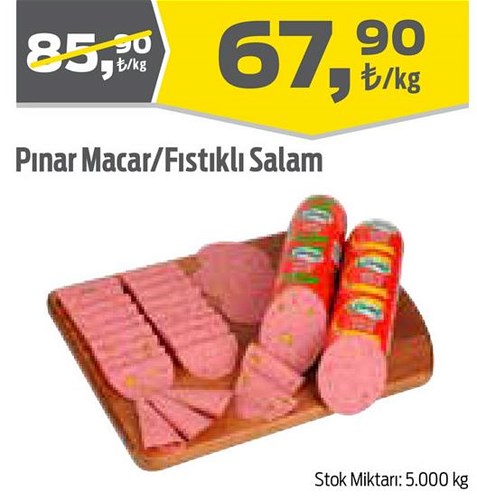 Pınar Macar/Fıstıklı Salam kg image