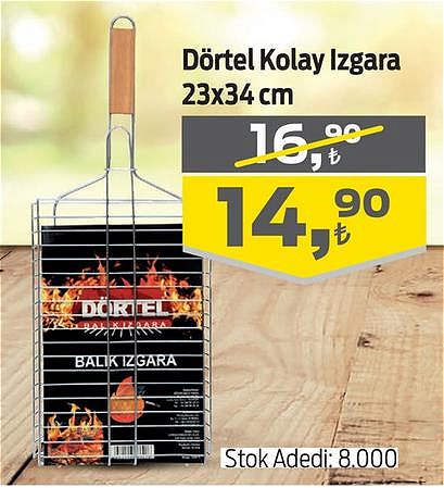 Dörtel Kolay Izgara 23x34 cm image