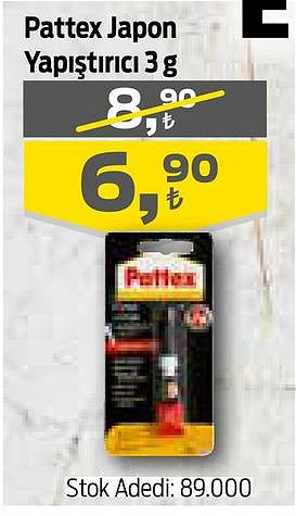 Pattex Japon Yapıştırıcı 3 g image