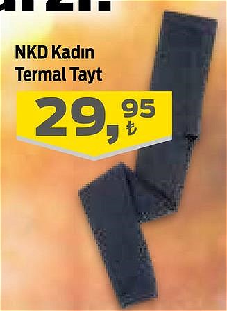 Nkd Kadın Termal Tayt image