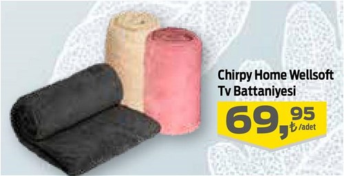 Chirphy Home Wellsoft Tv Battaniyesi image