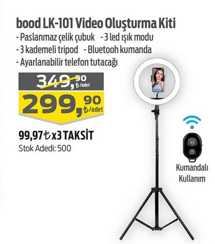 Bood LK-101 Video Oluşturma Kiti image
