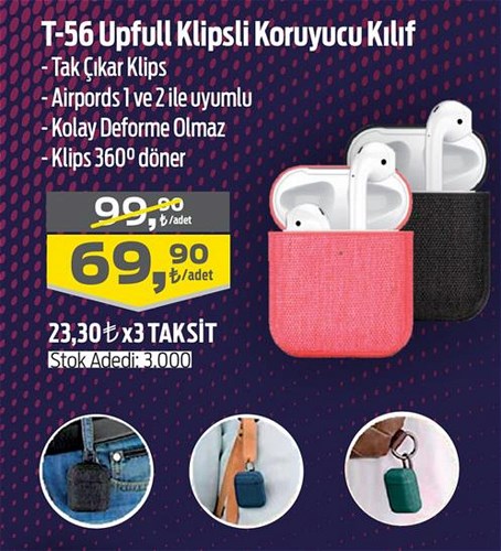 T-56 Upfull Klipsli Koruyucu Kılıf image