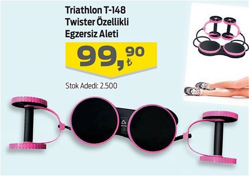 Triathlon T-148 Twister Özellikli Egzersiz Aleti image