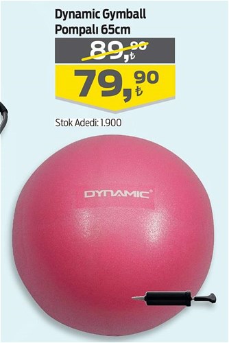Dynamic Gymball Pompalı 65 cm image