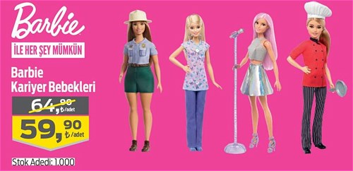 Barbie Kariyer Bebekleri image