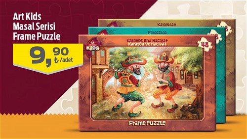 Art Kids Masal Serisi Frame Puzzle image