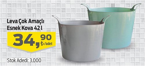 Leva Çok Amaçlı Esnek Kova 42 l image