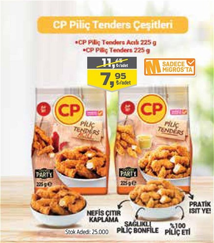 CP Piliç Tenders Çeşitleri 225 g image