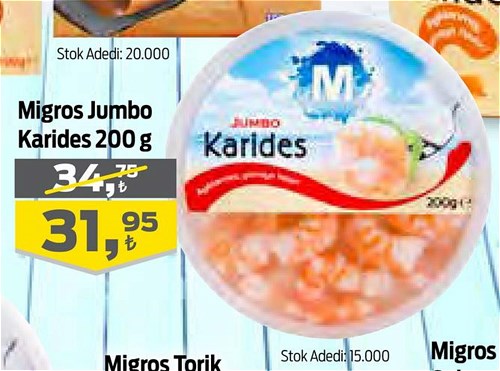 Migros Jumbo Karides 200 g image