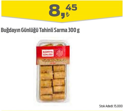 Buğdayın Günlüğü Tahinli Sarma 300 g image