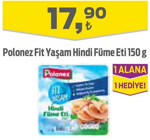 Polonez Fit Yaşam Hindi Füme Eti 150 g image