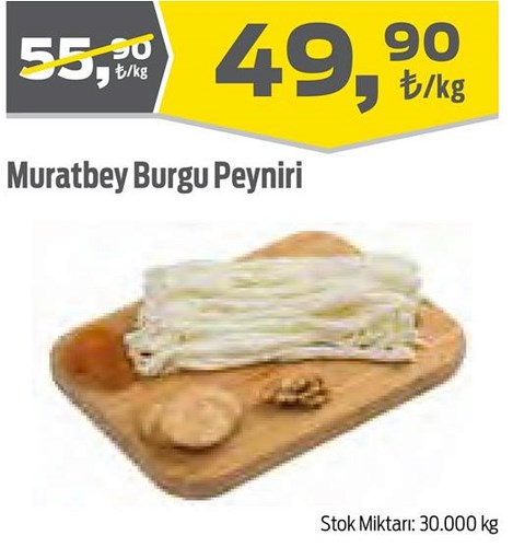 Muratbey Burgu Peyniri Kg image