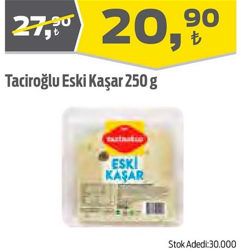 Taciroğlu Eski Kaşar 250 g image