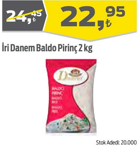 İri Danem Baldo Pirinç 2 kg image