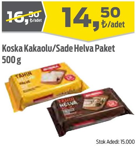 Koska Kakaolu/Sade Helva Paket 500 g image