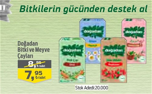 Doğadan Bitki ve Meyve Çayları image